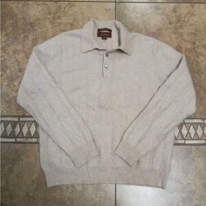 VINTAGE TASSO ELBA CASHMERE SWEATER